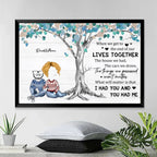 I Had You And You Had Me - Personalized Wrapped Canvas 756927 - DiyGiftly