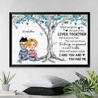 I Had You And You Had Me - Personalized Wrapped Canvas 756927 - DiyGiftly