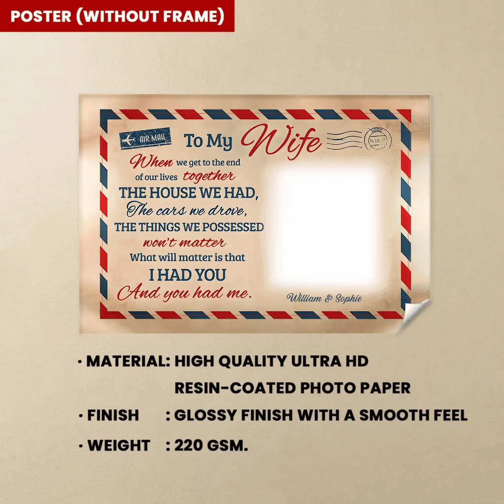 I Had You And You Had Me - Upload Image, Personalized Horizontal Canvas 711246 - 711262 - DiyGiftly