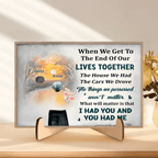 i had you heartfelt keepsake wooden plaque anniversary gift