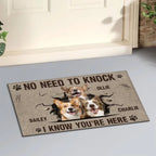 I Know You Are Here - Personalized Custom Doormat 689597 - DiyGiftly