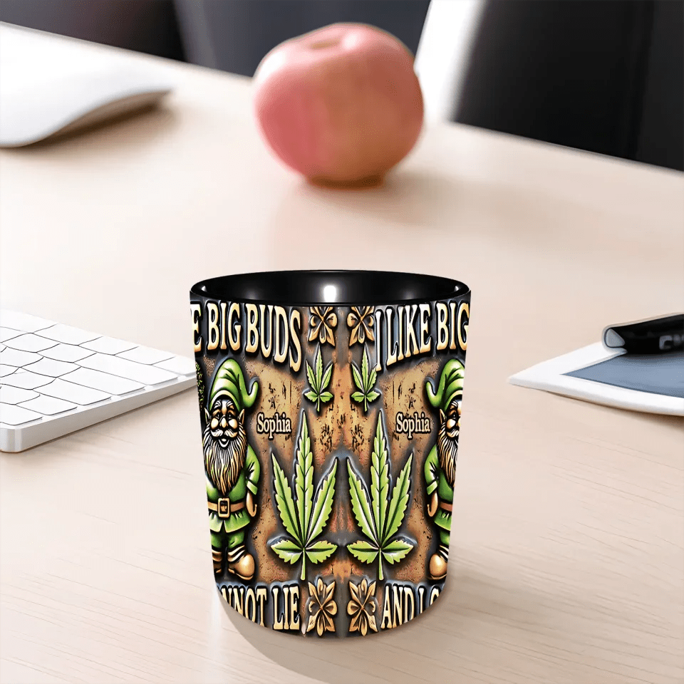I Like Big Buds - Personalized Weed Accent Mug 740782 - DiyGiftly