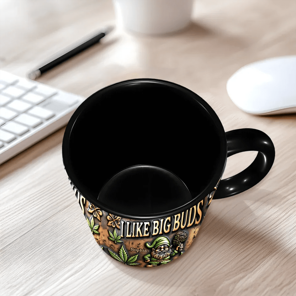 I Like Big Buds - Personalized Weed Accent Mug 740782 - DiyGiftly