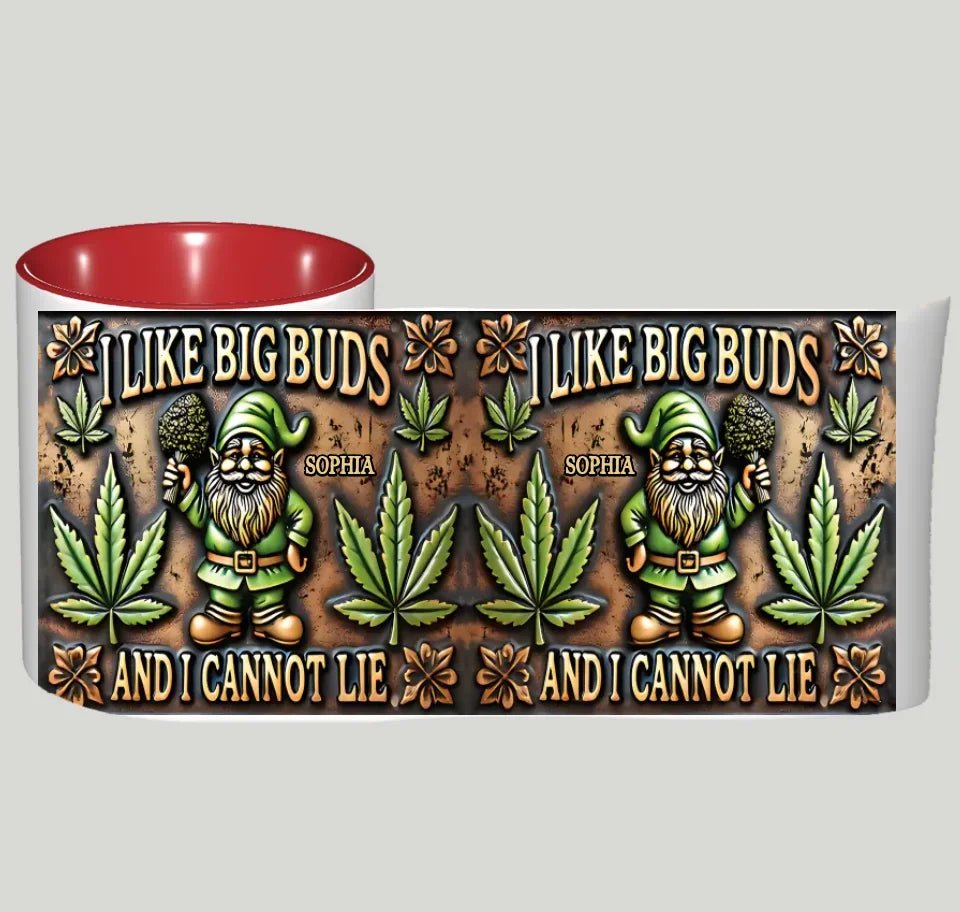 I Like Big Buds - Personalized Weed Accent Mug 740782 - DiyGiftly