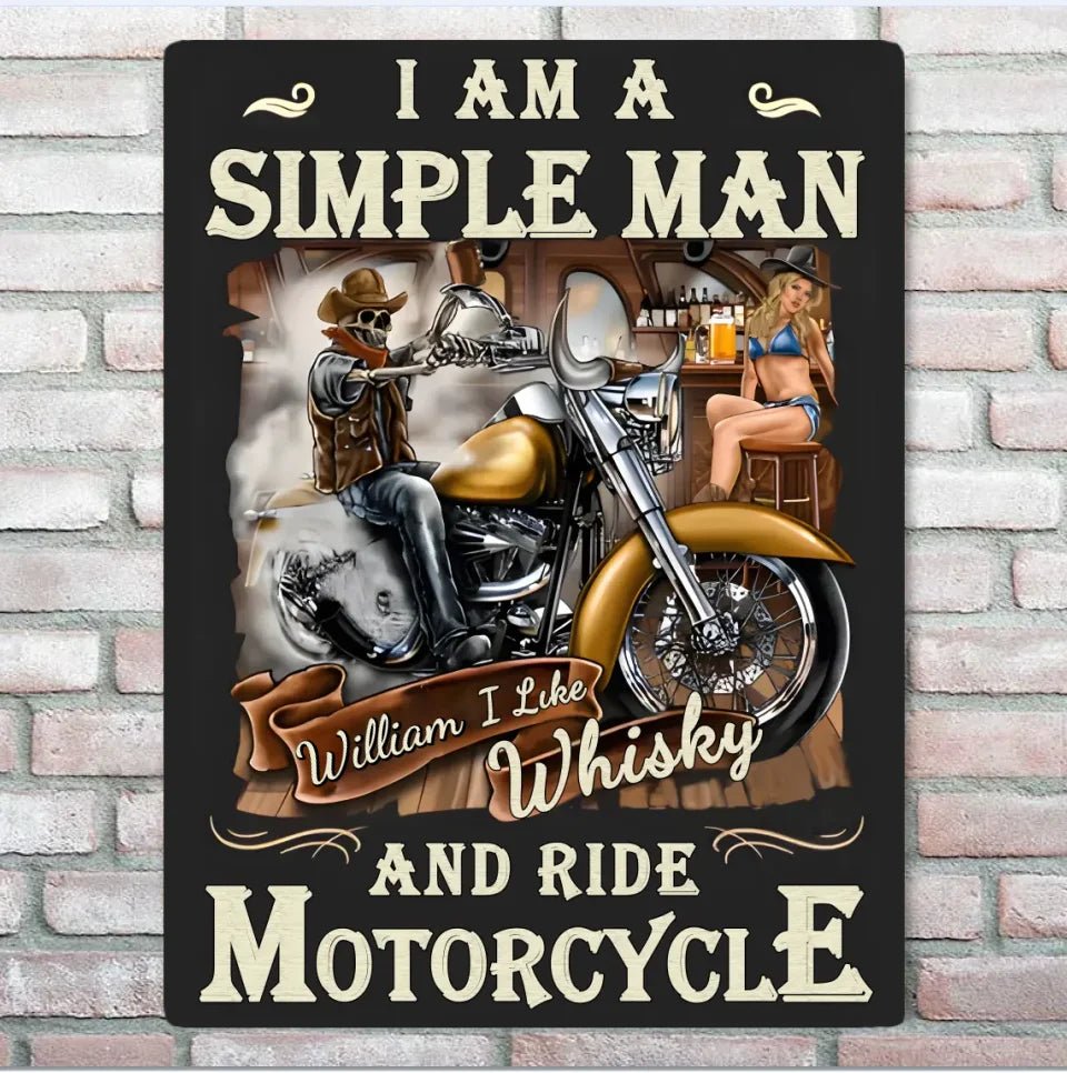 I LIKE WHISKEY AND RIDE A MOTORCYCLE 742612 - 742614 - DiyGiftly