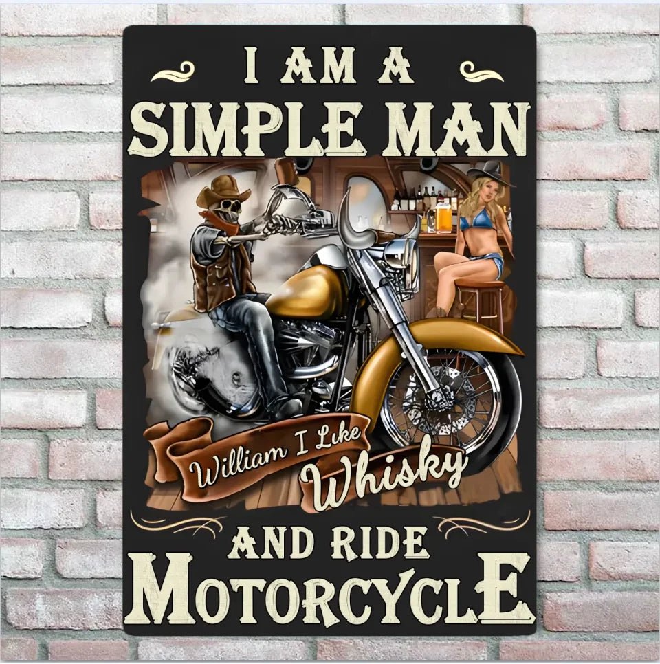 I LIKE WHISKEY AND RIDE A MOTORCYCLE 742612 - 742614 - DiyGiftly