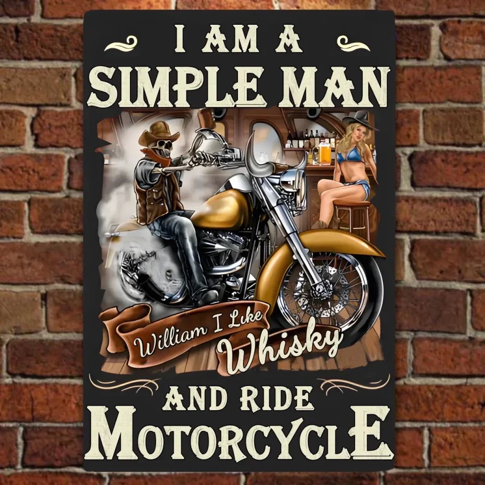 I LIKE WHISKEY AND RIDE A MOTORCYCLE 742612 - 742614 - DiyGiftly