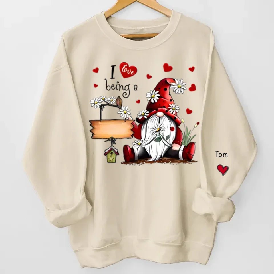 I Love Being a Nana unisex sweatshirt cozy family apparel holiday outfit