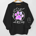 I Love My Pets - Dog & Cat Personalized Custom Unisex Sweatshirt With Design On Sleeve - Gift For Pet Owners, Pet Lovers 679957 - 679959 - DiyGiftly