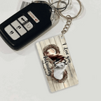 I Love You Insanely - Personalized Couple Horse Keychain 741720 - Y - DiyGiftly