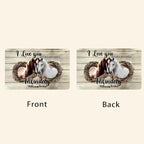 I Love You Insanely - Personalized Couple Horse Wallet Card 741343 - Q - DiyGiftly