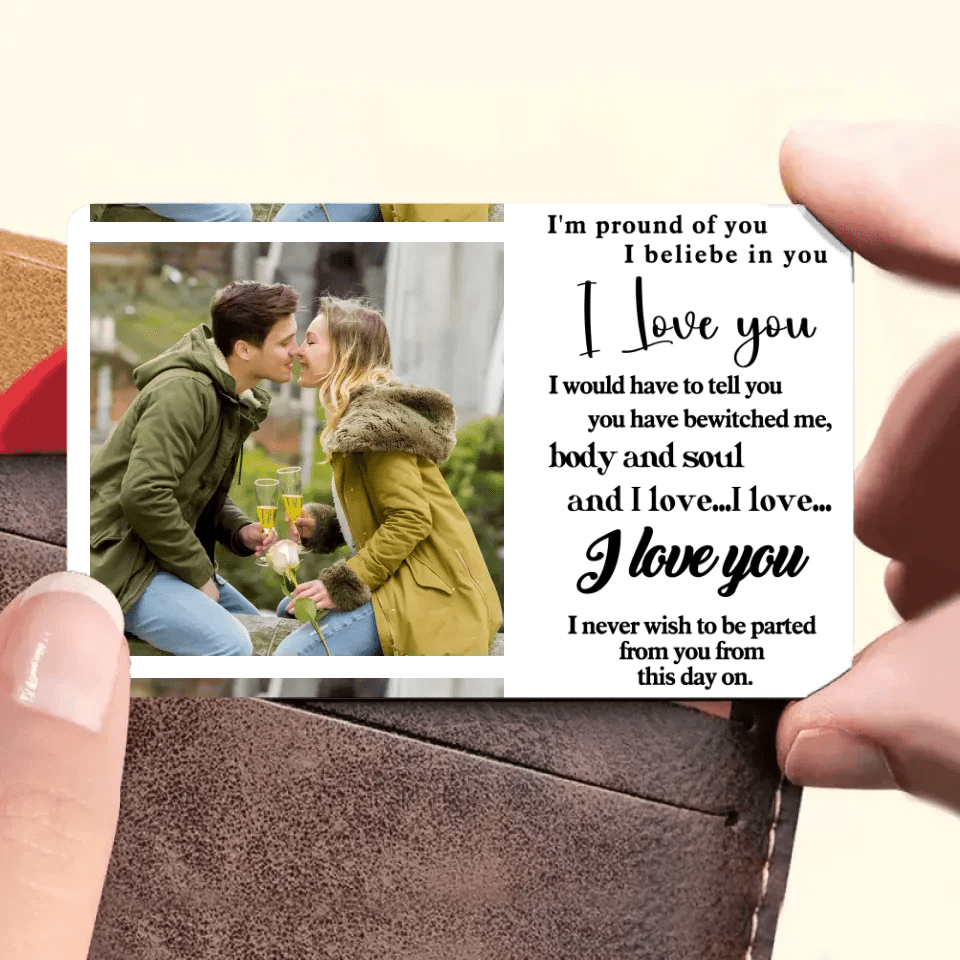 I Love You like A Film That Never Fadesr - Personalized Wallet Card - A Wonderful Gift For Couple 735462 - DiyGiftly