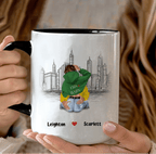 "I Met You, I Liked You, I Love You, I'm Keeping You Forever" – Personalized Couple Mug with Names – White Ceramic Coffee Cup, Romantic Valentine's Day & Anniversary Gift for Him & Her 1136504 - DiyGiftly