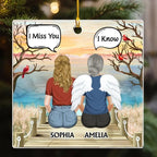 personalized design ornament acrylic keepsake remembrance gift acrylic
