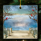 ornament acrylic keepsake personalized design holiday decor