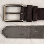 "I Promise To Be By Your Side" Sexy Engraved Leather Belt - Personalized Hidden Romantic Inscription Durable Leather with Classic Buckle Naughty & Sincere Gift Gifts for Husband 1129669 - DiyGiftly