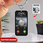 I Wish I Could Make – Custom Photo Acrylic Keychain, Personalized Keepsake, Unique Gift for Friends, Family, or Loved Ones, Engraved Memory Key Ring 77652480 - DiyGiftly