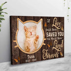 personalized cat poster loss of cat gift wall art display