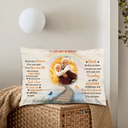 I'Ll Just Wait In Heaven Husband Memorial Pillow 715705 - B - DiyGiftly