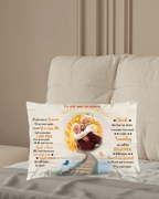 I'Ll Just Wait In Heaven Husband Memorial Pillow 715705 - B - DiyGiftly