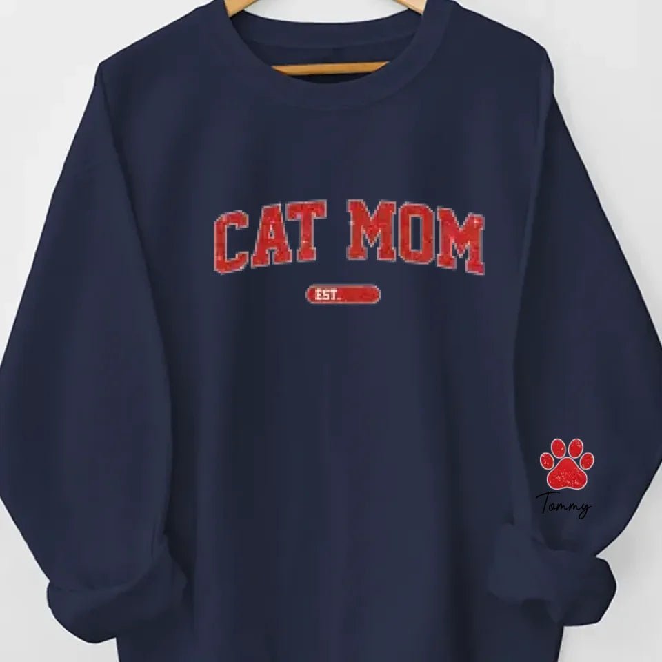 I'm A Cool Dog Mama - Dog Personalized Custom Unisex Sweatshirt With Design On Sleeve - Gift For Pet Owners, Pet Lovers 657439 - DiyGiftly