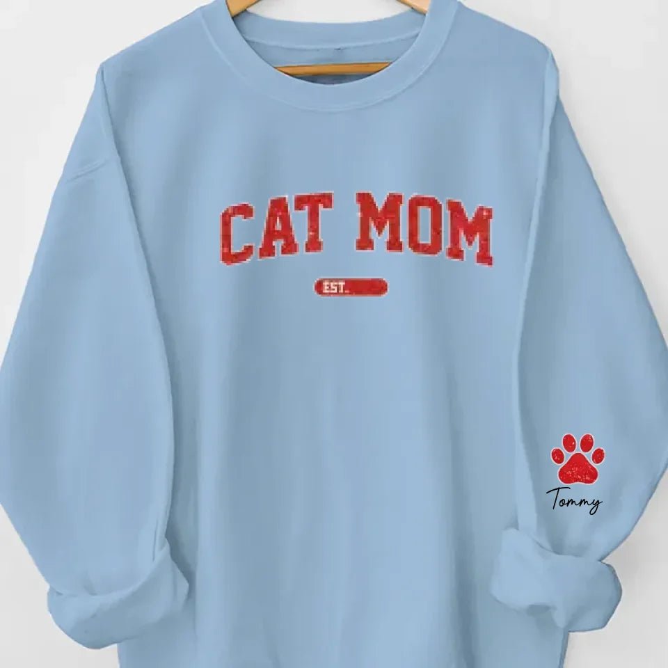 I'm A Cool Dog Mama - Dog Personalized Custom Unisex Sweatshirt With Design On Sleeve - Gift For Pet Owners, Pet Lovers 657439 - DiyGiftly