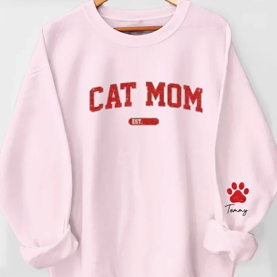 I'm A Cool Dog Mama - Dog Personalized Custom Unisex Sweatshirt With Design On Sleeve - Gift For Pet Owners, Pet Lovers 657439 - DiyGiftly