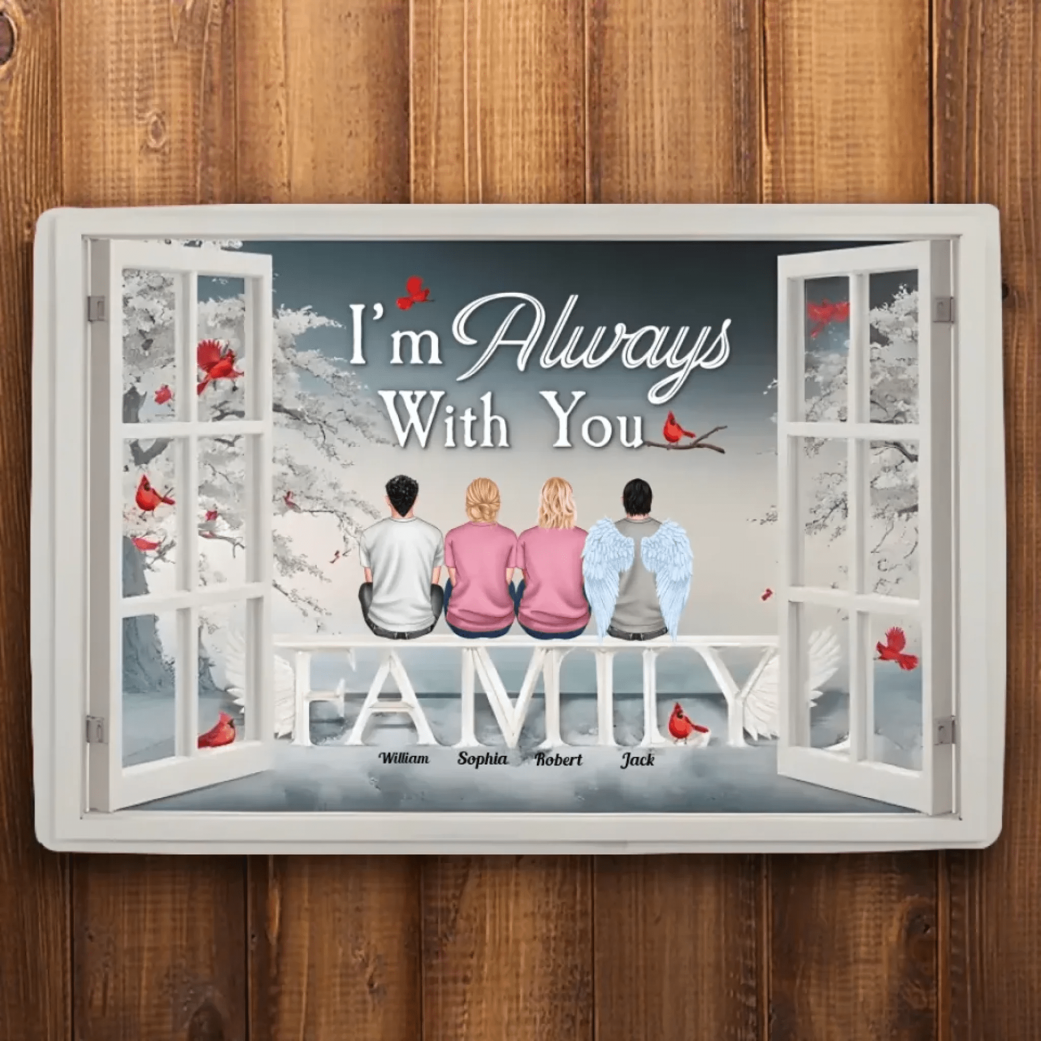 I'm Always With You Memorial 712536 - D - DiyGiftly