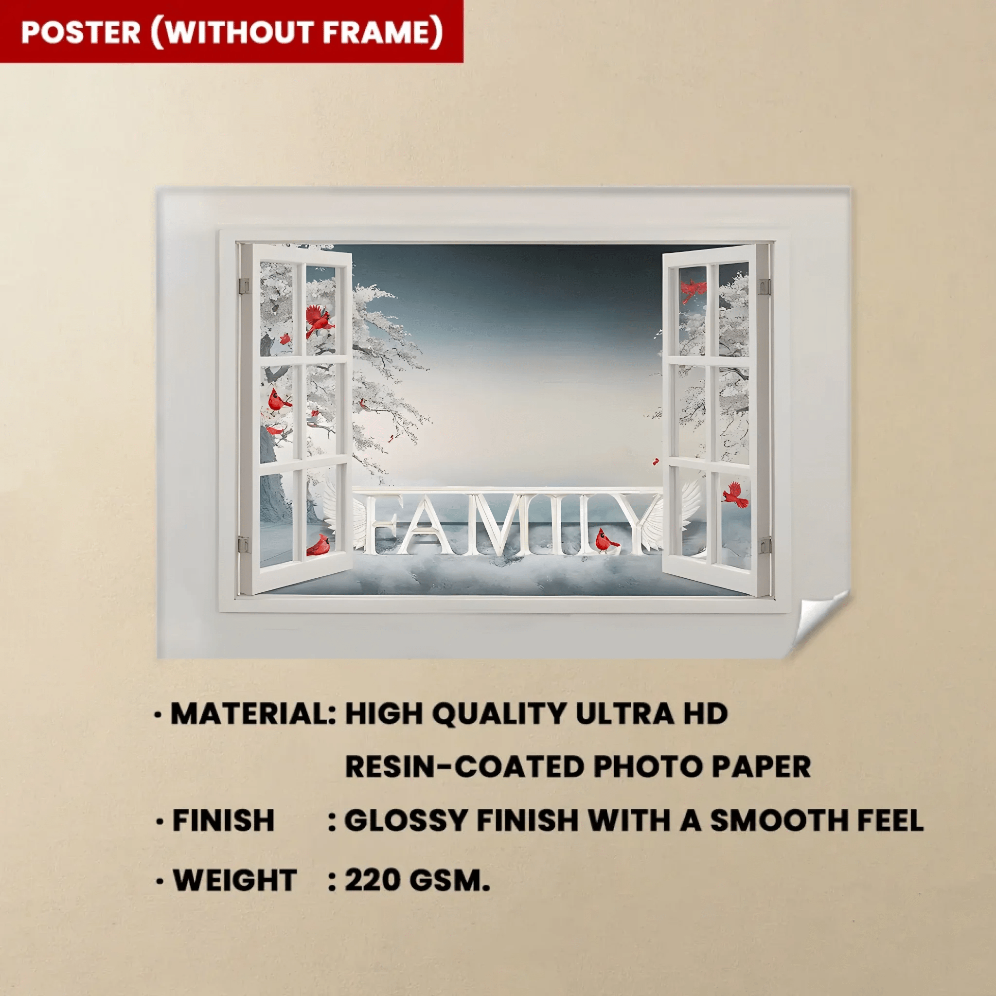 I'm Always With You Memorial - Personalized Wrapped Canvas 712536 - 712624 - DiyGiftly