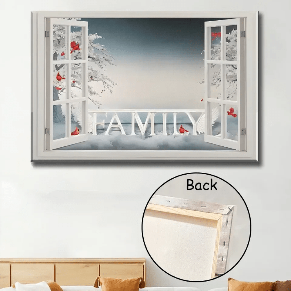 I'm Always With You Memorial - Personalized Wrapped Canvas 712536 - 712624 - DiyGiftly