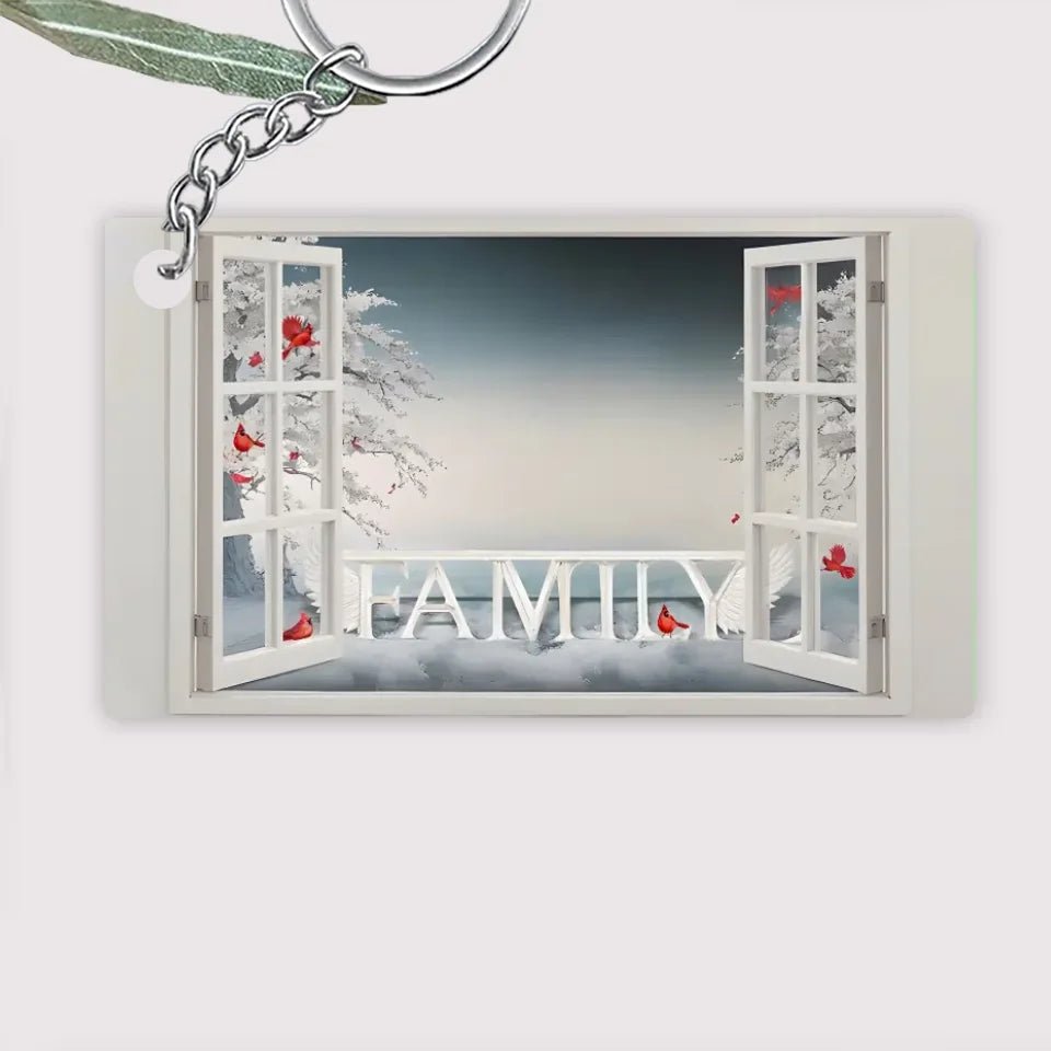 I'm Always With You Memorial - Personalized Wrapped Keychain 736308 - DiyGiftly