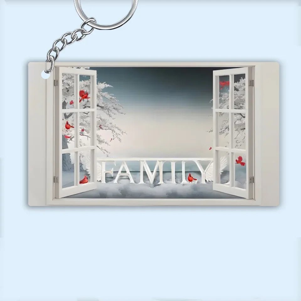 I'm Always With You Memorial - Personalized Wrapped Keychain 736308 - DiyGiftly