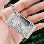 I'm Always With You Memorial - Personalized Wrapped Keychain 736308 - DiyGiftly