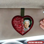wooden decoration personalized photo with name remembrance gift