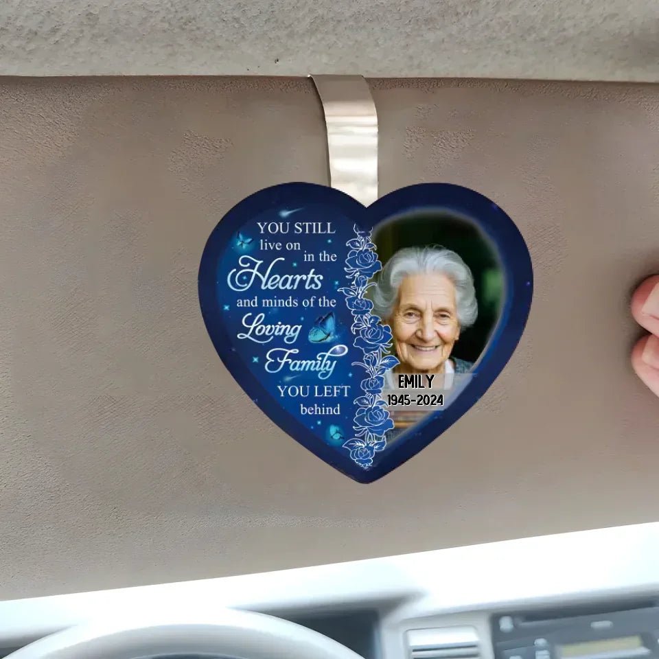 decoration personalized photo with name wooden comfort on the road 2 layer