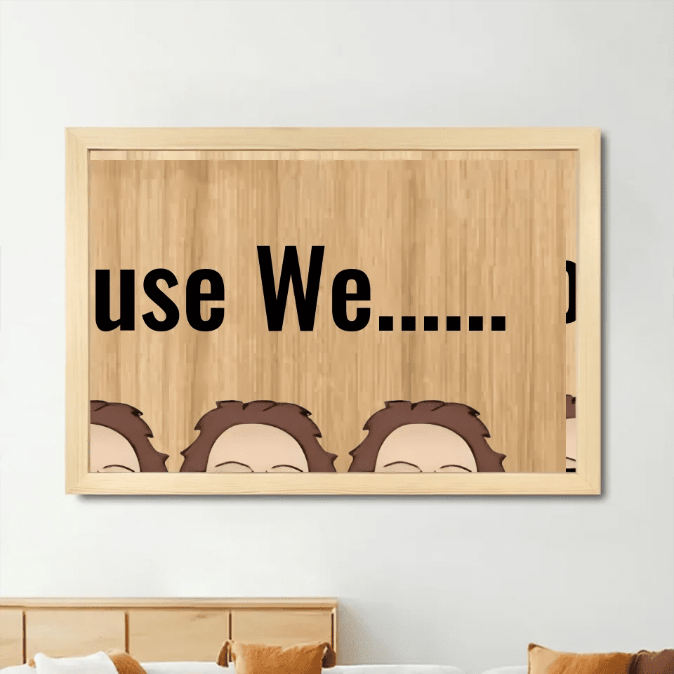 In This House We Horror Halloween 2 Layered Frame Wood Sign, Happy Halloween Gift 742586 - DiyGiftly