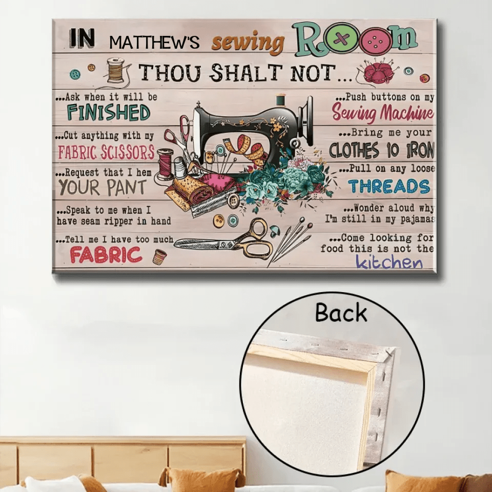 Into My Sewing Room - Sewing Poster 748482 - 748484 - DiyGiftly