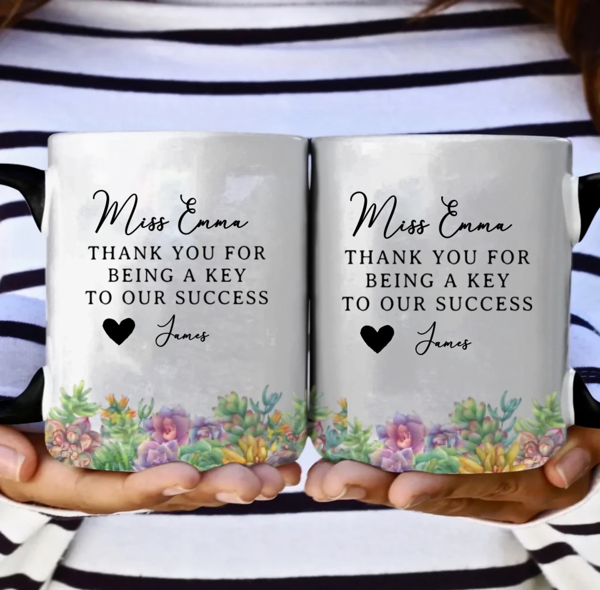 It Takes a Village – Personalized Mug for Teacher Appreciation, Coworkers, Boss, Team Members – Custom Thank You Gift, Staff Recognition, Employee Appreciation, School & Workplace Gift Idea 1068337 - DiyGiftly