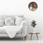 wall clock gift for daughter personalized reading gift close up