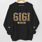 Its a Gigi Thing family sweatshirt gift unisex sweatshirt personalized sleeve names
