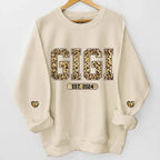 Its a Gigi Thing personalized unisex sweatshirt holiday outfit for gigi