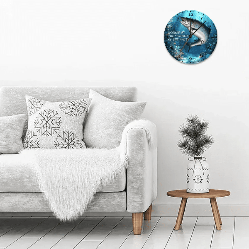It's Fishing Time Now - Personalized Clock - Birthday Gift For Fisher, Fishing Lovers 742741 - DiyGiftly