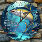 It's Fishing Time Now - Personalized Clock - Birthday Gift For Fisher, Fishing Lovers 742741 - DiyGiftly