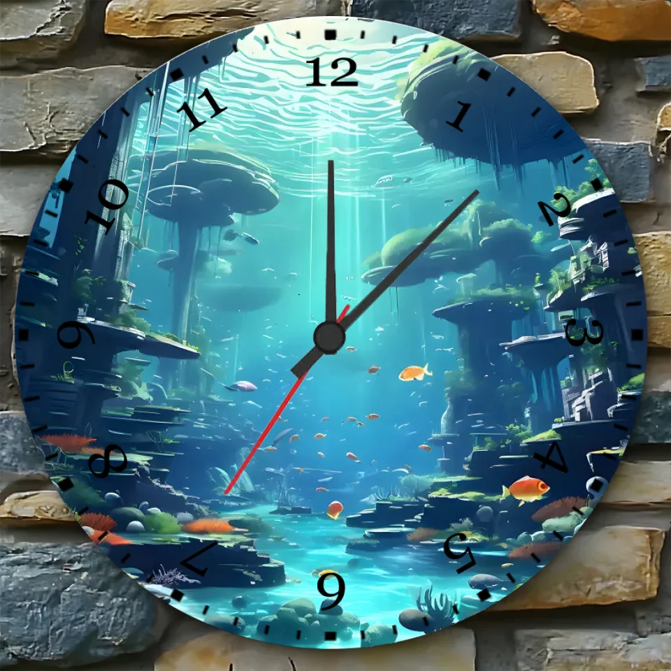 It's Fishing Time Now - Personalized Clock - Birthday Gift For Fisher, Fishing Lovers 742741 - DiyGiftly
