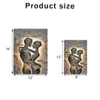 It's You & Me - Personalized African American Rectangle Metal Sign 761996 - 762000 - DiyGiftly