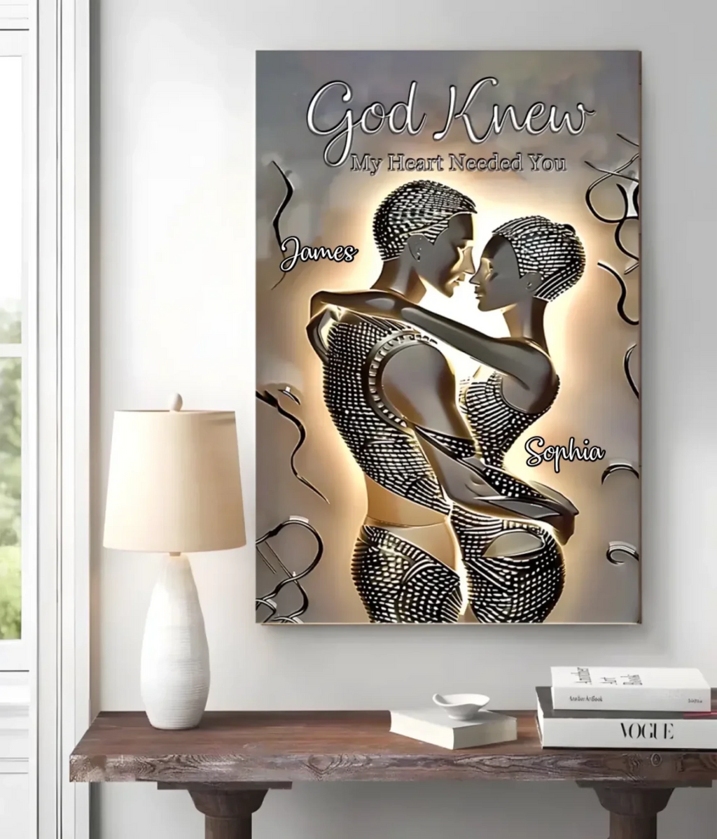 It's You & Me - Personalized African American Rectangle Poster&Canvas 762009 - DiyGiftly