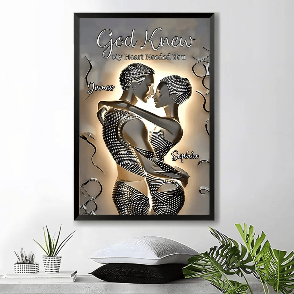 It's You & Me - Personalized African American Rectangle Poster&Canvas 762009 - DiyGiftly