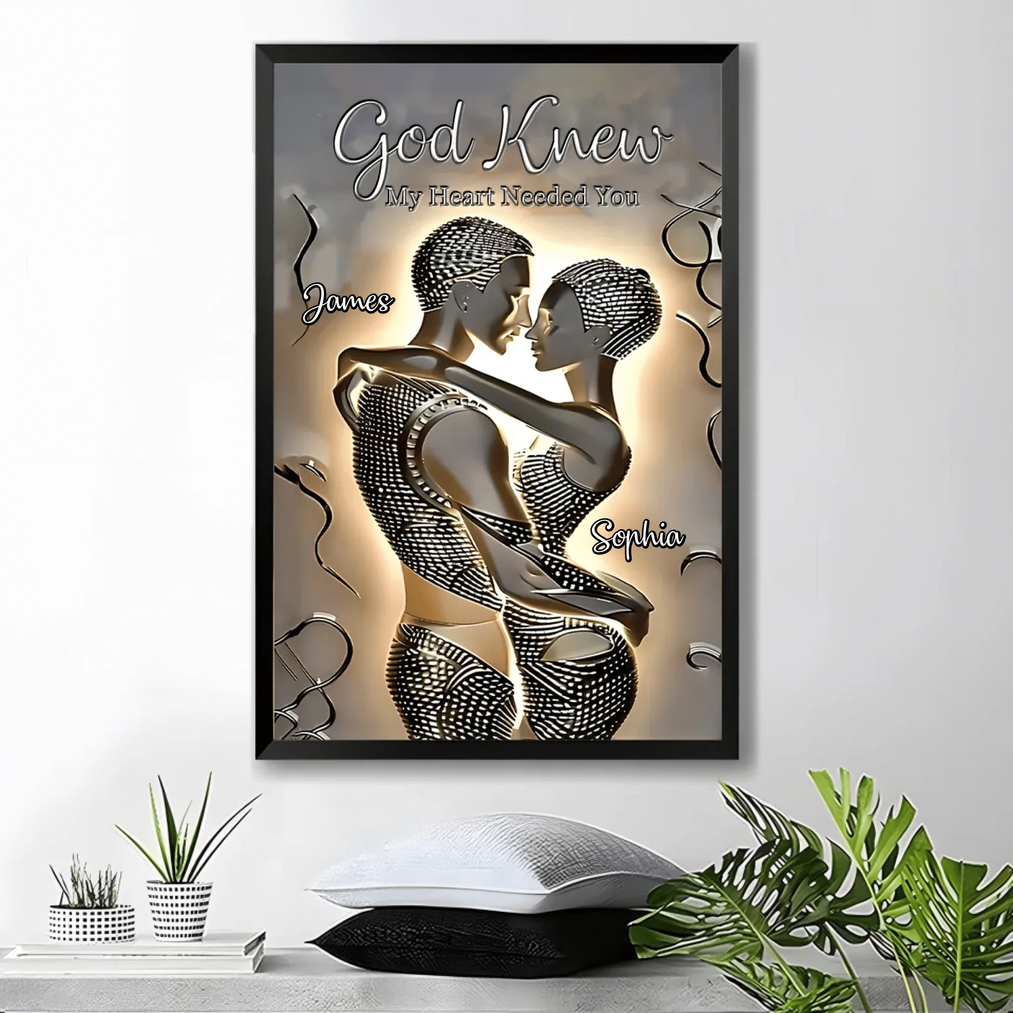 It's You & Me - Personalized African American Rectangle Poster&Canvas 762009 - DiyGiftly