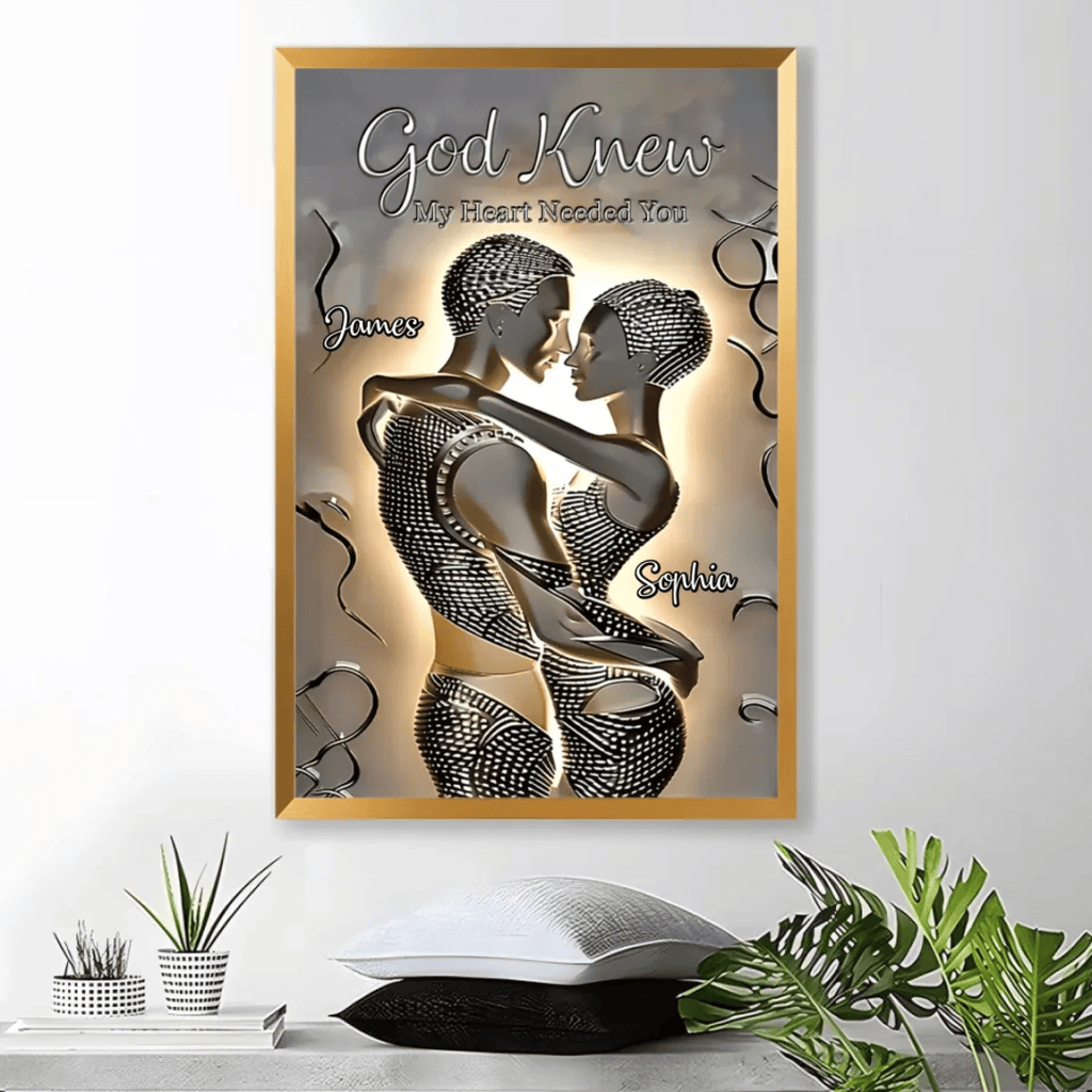 It's You & Me - Personalized African American Rectangle Poster&Canvas 762009 - DiyGiftly