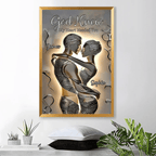 It's You & Me - Personalized African American Rectangle Poster&Canvas 762009 - DiyGiftly
